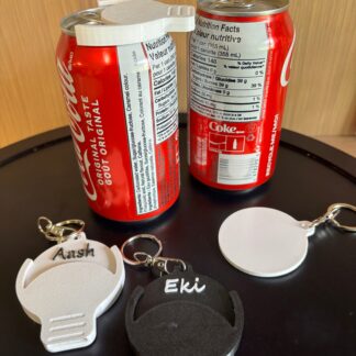 Snap-On Can Cover – 3D Printed in Strong PETG | Reusable Lid for Soda & Beer Cans