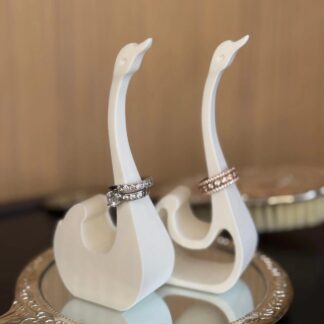 Swan Couple Ring Holder - 2 Ring holders